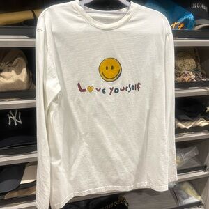 love yourself with smile tops